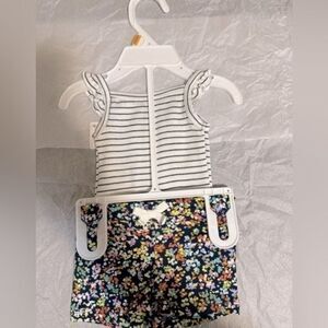 BABY girl outfit - newborn - 2 piece set Carter's